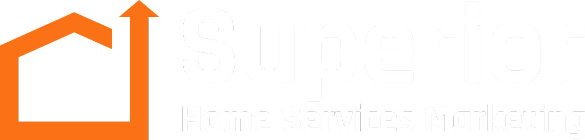 Superior Home Services Marketing logo, white